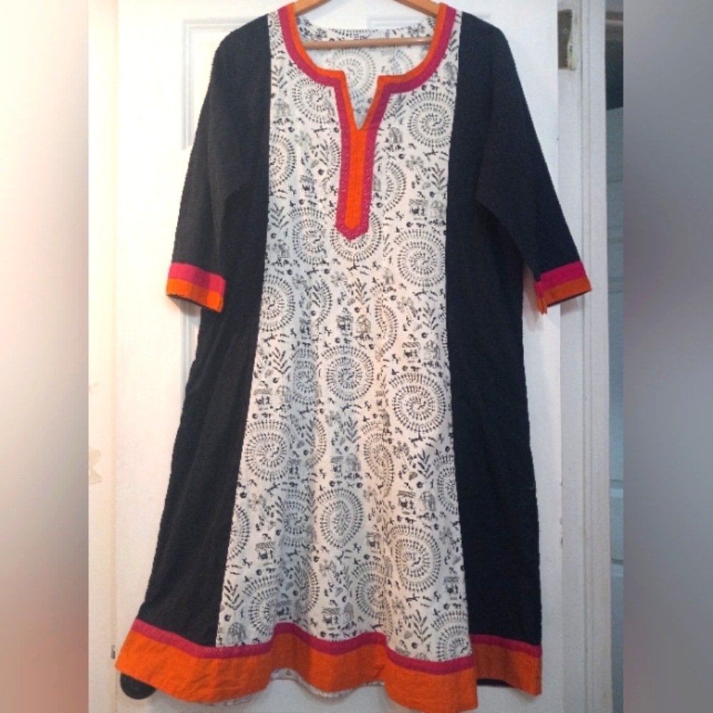 WESTSIDE DRESS, tribal,western